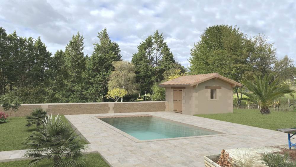 RÉALISATION D’UNE PISCINE EN ZONE DES BÂTIMENTS DE FRANCE